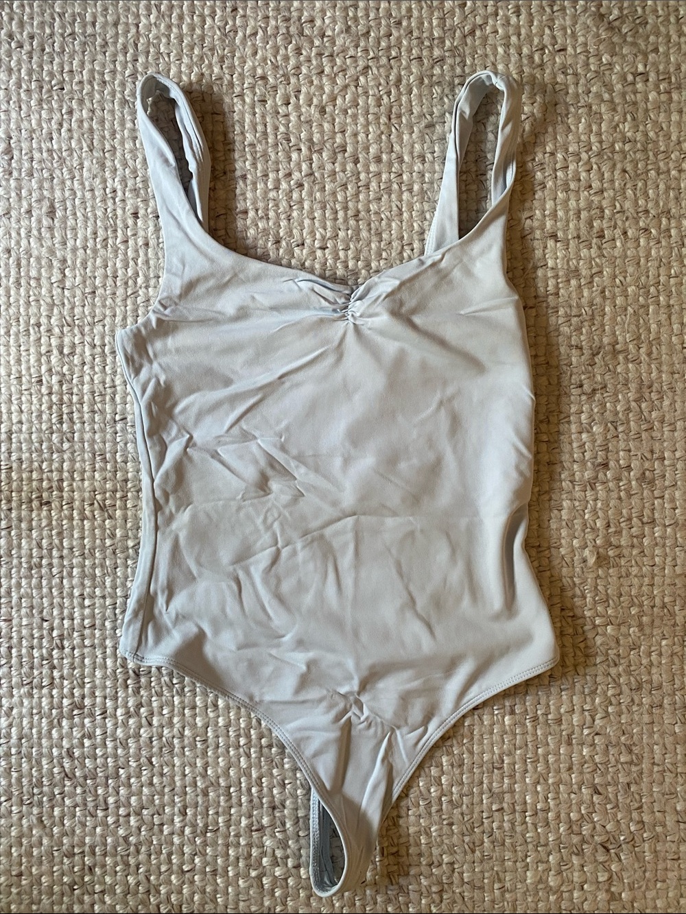 Babaton light blue One-Piece Bodysuit